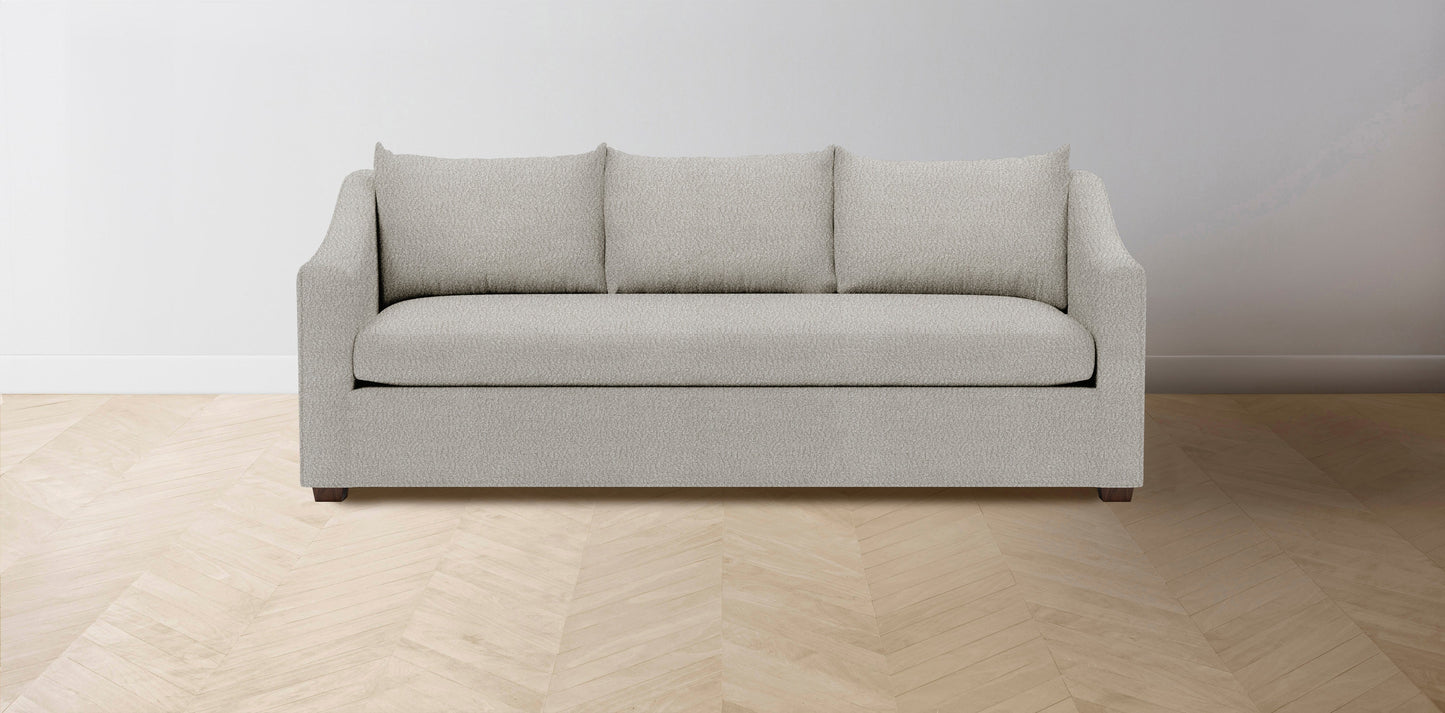 The Sullivan  - Italian Bouclé Fossil Sofa