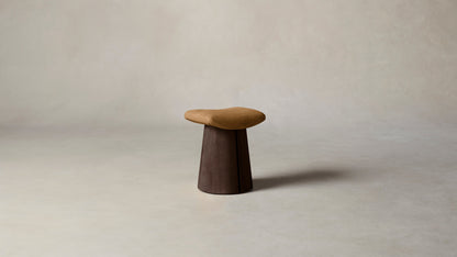 The Weston  - Nubuck Leather Saddle Stool